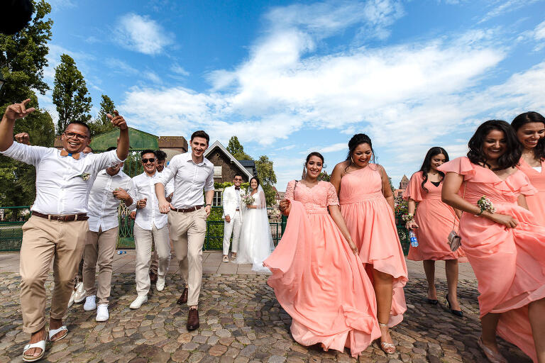 Tenues de demoiselle d'honneur mariage