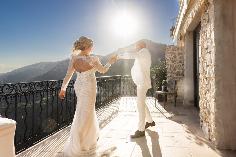 mariage au chateau Eza