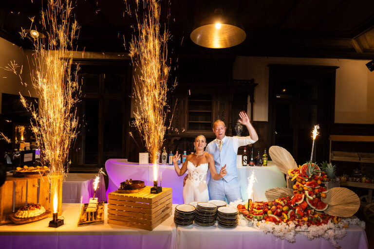 Mariage féerique au Château Barrus