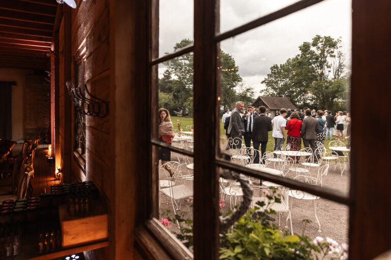 mariage a LA DRILLE AU BORD DE L’EAU