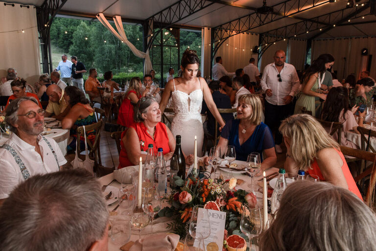 mariage à l'Orangerie du Manoir 